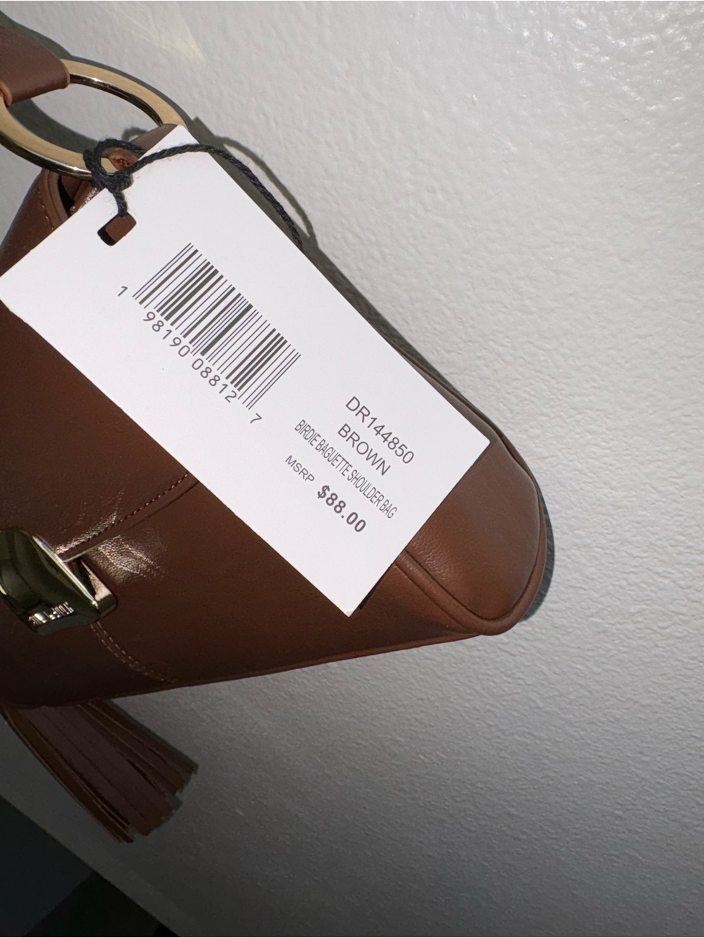 Steve Madden BIRDIE BAGUETTE SHOULDER BAG - Picture 2 of 5